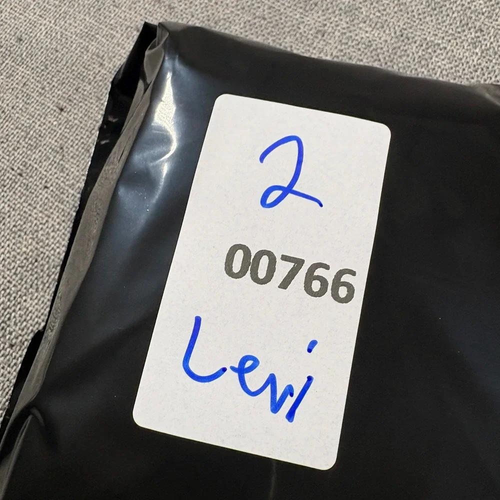 Levi's 502 Regular Taper Jeans Mens 36x34 (Fits 34x30) Black Faded Denim Pants